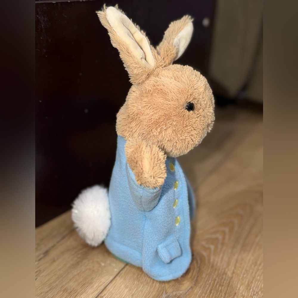 GUND Beatrix Potter Peter Rabbit Plush Hand Puppet 2017 - Picture 4 of 5